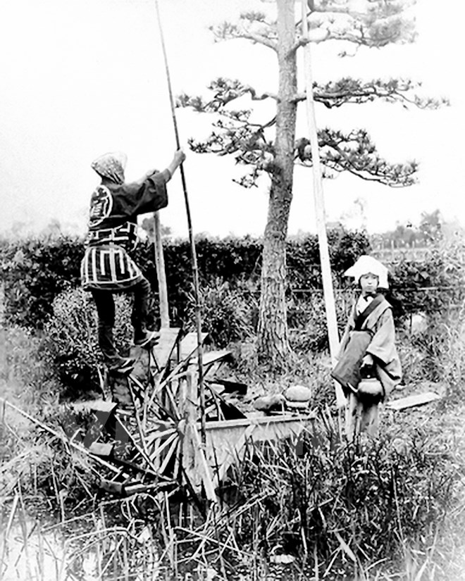 Những người nông dân Nhật Bản (1897). (Ảnh: KTS Đoàn Bắc cung cấp)