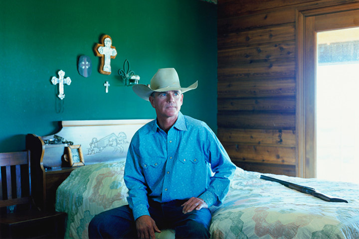 Chris Lawrence, một người làm trang trại ở Seymour, Texas, năm 2009.