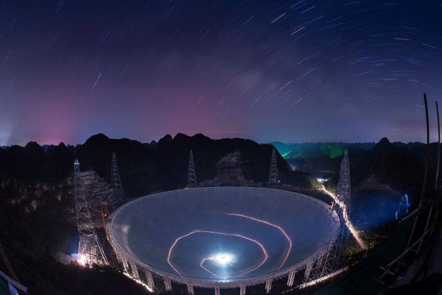 Kính thiên văn Aperture Spherical. (Nguồn: shanghaiist.com)