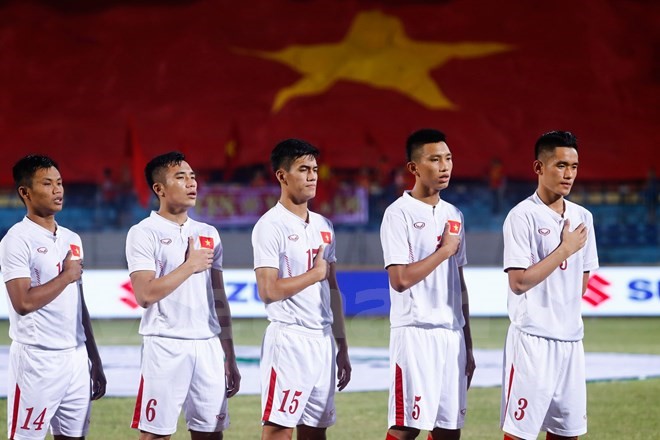 U20 Việt Nam đã sẵn sàng bước vào chiến dịch lớn nhất lịch sử bóng đá Việt Nam. (Ảnh: Minh Chiến/Vietnam+)