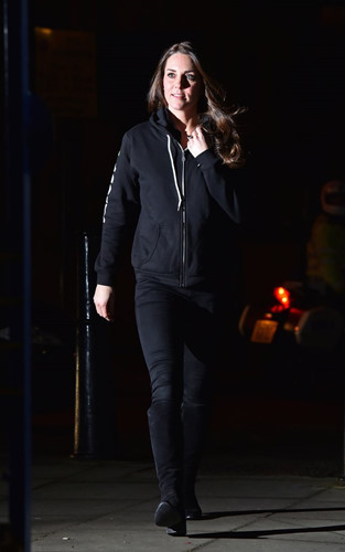 Lần xuất hiện hiếm hoi của Kate Middleton khi ở London hồi tháng 12.2014.