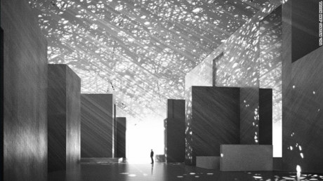 Được thiết kế bởi kiến trúc sư từng đoạt giải thưởng Ateliers Jean Nouvel với chi phí 653,4 triệu USD, bảo tàng Louvre Abu Dhabi là một nhánh của bảo tàng Louvre nổi tiếng ở Paris