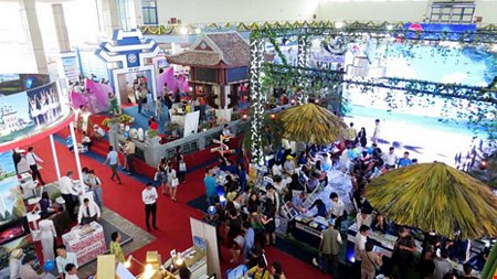  Hình ảnh các gian hàng tại VITM Hà Nội 2016.