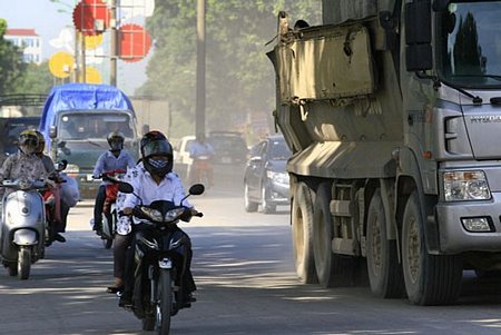 Hà Nội là một trong những nơi ô nhiễm bụi lớn nhất Châu Á.
