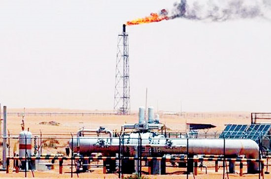 Một nhà máy lọc dầu tại Saudi Arabia