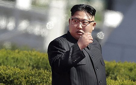 Với những động thái quân sự gần đây của Mỹ, nhà lãnh đạo Triều Tiên Kim Jong-un hẳn đã tin rằng thực sự có khả năng Tổng thống Donald Trump đang chuẩn bị sử dụng vũ lực với nước này. Ảnh: Politico.