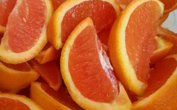 Hoa quả màu cam...