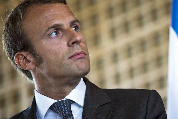 Ông Macron là người đưa ra cương lĩnh tranh cử muộn nhất (đầu tháng 3/2017), sau tất cả các đối thủ. Ảnh: vesti.az.