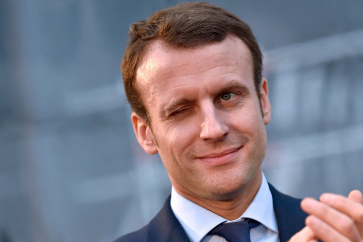 Cương lĩnh tranh cử Macron thể hiện một tầm nhìn mới và phương thức lãnh đạo mới vượt lên trên sự phân chia đảng phái truyền thống ở Pháp. Ảnh: theNominant.com.