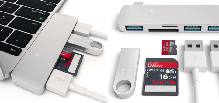 Với USB-C, người dùng dễ dàng gắn dock chuyển đổi các phụ kiện mở rộng.