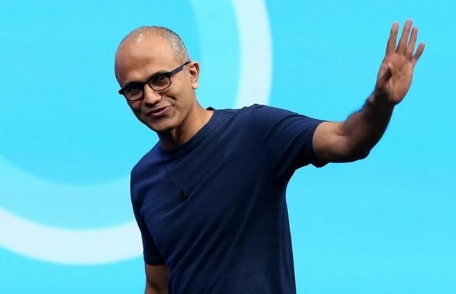 Giám đốc điều hành Microsoft Satya Nadella. (Nguồn: Getty Images)