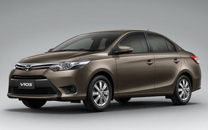Toyota Vios từ vị trí dẫn đầu tụt xuống đứng thứ 3 với doanh số bán ra tại thị trường Việt Nam với 1.099 chiếc xe. Toyota Vios có giá từ 560 triệu đồng. (Ảnh: Toyota)