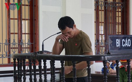 Võ Hữu Ba tại phiên xét xử ngày 15/5.