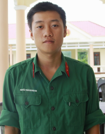 Chiến sĩ Nguyễn Trần Hoàng Kim