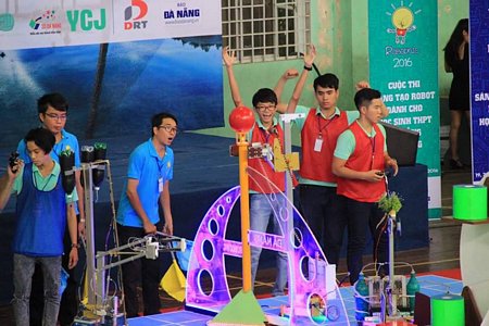 Robodnic là cuộc thi sáng tạo robot dành cho học sinh THPT Đà Nẵng