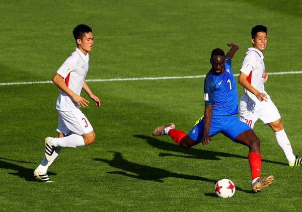 U20 Việt Nam không thể tạo nên bất ngờ trước U20 Pháp