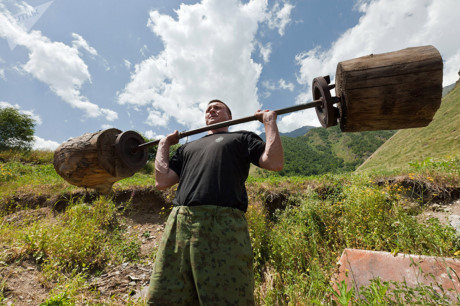 Các binh sĩ biên phòng Nga luôn tích cực rèn luyện sức khỏe để đảm bảo khả năng sẵn sàng chiến đấu.