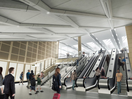 Dự án Crossrail ở London – một dự án nâng cấp quy mô lớn hệ thống tàu điện ngầm Underground hiện tại – là dự án xây dựng lớn nhất từng được thực hiện ở châu Âu. Dự án có liên quan tới 10 tuyến tàu điện ngầm mới và kết nối 30 nhà ga hiện có thông qua những đường hầm hoàn toàn mới. Dự án sẽ bắt đầu được đưa vào sử dụng trong năm 2018 và hoạt động bình thường vào năm 2020.
