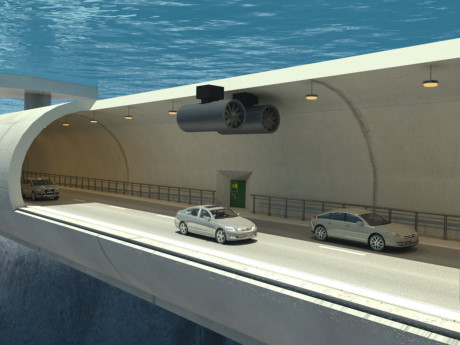 Tháng 7/2016, Na Uy đã công bố kế hoạch chi tiêu khoảng 25 tỷ USD cho một đường hầm nổi ngập nước hoàn toàn dưới Sognefjord, một vịnh hẹp sâu hơn 1200 m và rộng hơn 900 m. Đây sẽ là đường hầm đầu tiên thuộc loại này trên thế giới.