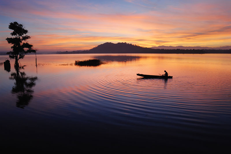 Ea Kao là hồ nước ngọt nhân tạo nằm ở địa phận củathành phố Buôn Ma Thuột, tỉnh Đăk Lăk. Ảnh: Kem Đá.