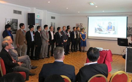 Lễ ra mắt Hiệp hội Các nhà chuyên gia Công nghệ cao gốc Việt tại châu Âu.