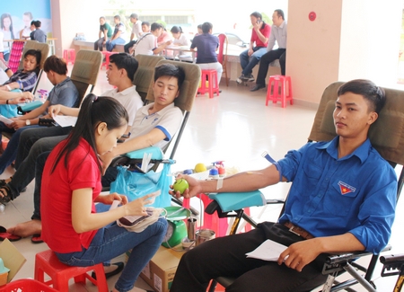 6 tháng: Công tác vận động hiến máu tình nguyện đạt hơn 7.300 đơn vị máu, đạt 52,8% chỉ tiêu, tăng 872 đơn vị máu so với cùng kỳ.