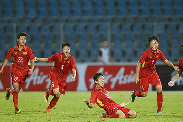 U15 Việt Nam vô địch giải U15 Đông Nam Á. Ảnh: thethao247.vn