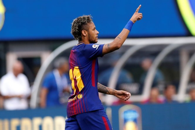 Neymar đang trên đường gia nhập PSG. Ảnh: REUTERS