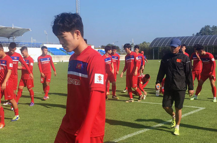 Hiện tại U22 Việt Nam đang tập luyện tại trung tâm Mokpo. Đây chính là nơi tập luyện của U20 Việt Nam tại vòng chung kết U20 thế giới hồi tháng 5 vừa qua trên đất Hàn Quốc.