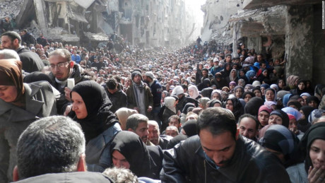 Thành phố Damascus của Syria vẫn xếp cuối danh sách đáng sống trong 5 năm liền do hậu quả nặng nề của chiến tranh. Ảnh: CNN.