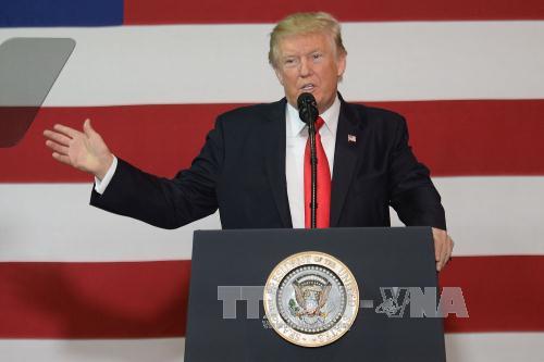 Tổng thống Mỹ Donald Trump. Ảnh: AFP/TTXVN