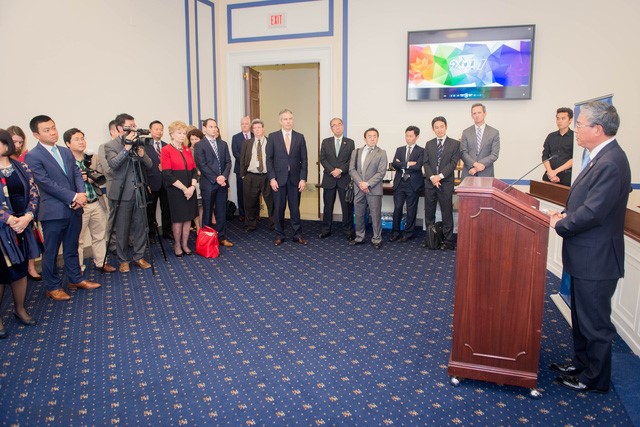 Lễ công bố thành lập Nhóm Nghị sỹ ủng hộ APEC tại trụ sở Quốc hội Hoa Kỳ