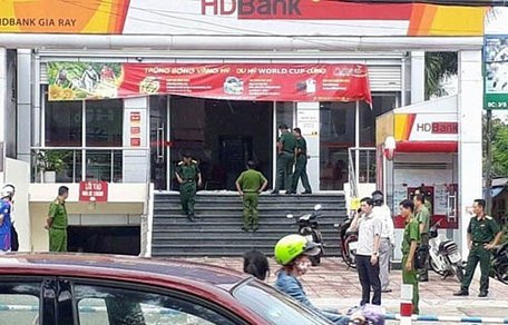  PGD HDBank bị cướp.