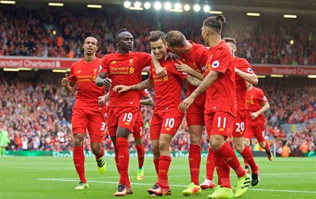 Liverpool vừa lập kỷ lục bàn thắng tại Liverpool.