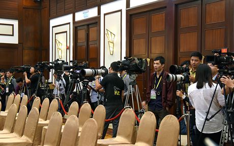 Sự kiện mở đầu cho Tuần lễ cấp cao APEC đã thu hút sự quan tâm của đông đảo phóng viên trong nước và quốc tế.