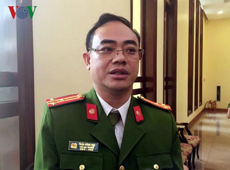 Thượng tá Trần Hồng Phú.