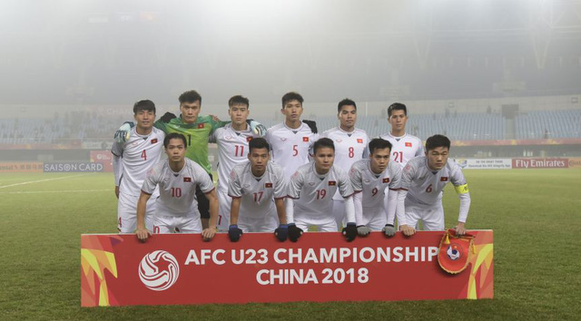 Đội hình ra sân của U23 Việt Nam trong trận gặp U23 Syria