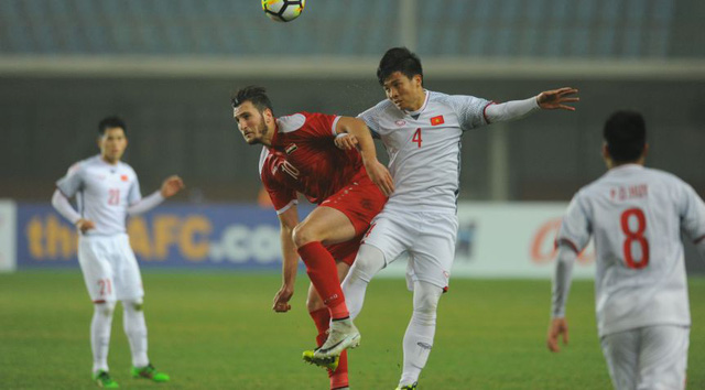 Dù có thể hình vượt trội hơn nhưng U23 Syria gặp phải lối chơi khoa học của U23 Việt Nam