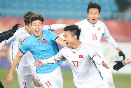 “Thế hệ vàng mới” của bóng đá Việt Nam.Ảnh: AFC