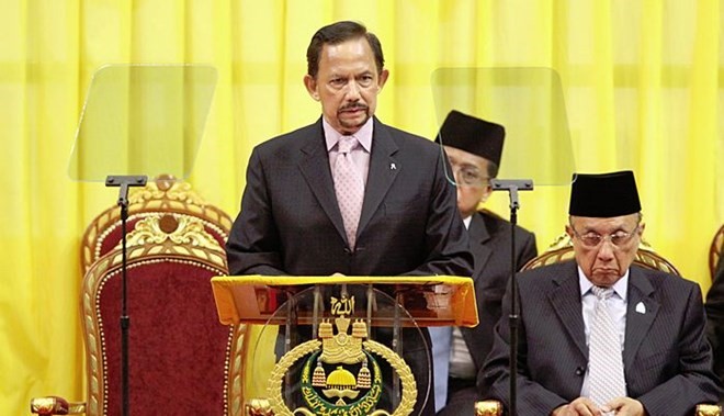 Quốc vương Brunei Haji Hassanal Bolkiah. (Nguồn: theborneopost)