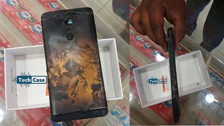 Một chiếc Xiaomi Redmi Note 4 phát nổ tại Ấn Độ.