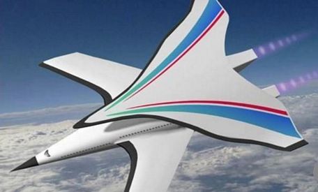Mô hình thiết kế máy bay siêu thanh Trung Quốc. Ảnh: China Science Press.