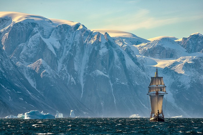 Greenland - hòn đảo lớn nhất thế giới - Ảnh: North Sailing