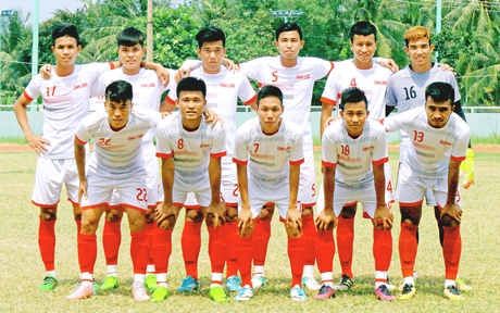 Đội Vĩnh Long sẽ thi đấu tại bảng B, Giải bóng đá hạng nhì quốc gia 2018.