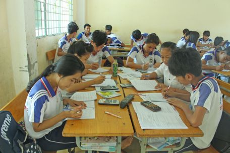 Ý thức học tập trong đồng bào Khmer được nâng cao.