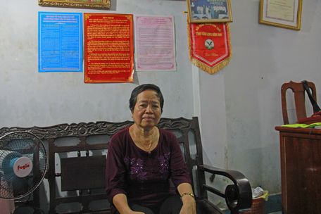 Bà Nguyễn Kim Lâm vẫn nhớ rõ không khí đấu tranh hừng hực khí thế của học sinh, sinh viên Vĩnh Long trong kháng chiến chống Mỹ.
