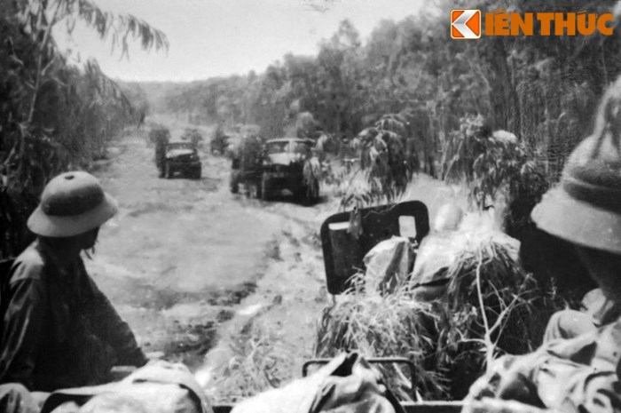 Lữ đoàn pháo binh 45 hành quân thần tốc trong Chiến dịch Hồ Chí Minh, tháng 4/1975.