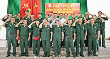 Những học sinh Trường Thiếu sinh quân tỉnh Vĩnh Long đã và đang phục vụ trong quân đội.