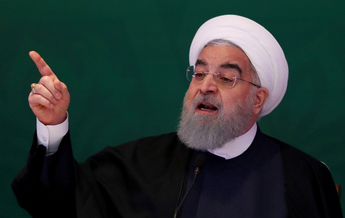 Tổng thống Iran Hassan Rouhani - Ảnh: REUTERS