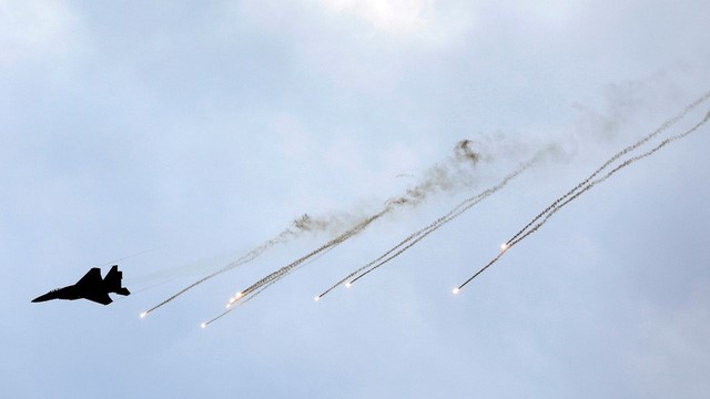 Một máy bay F-15 của Israel (Ảnh minh họa: Reuters)